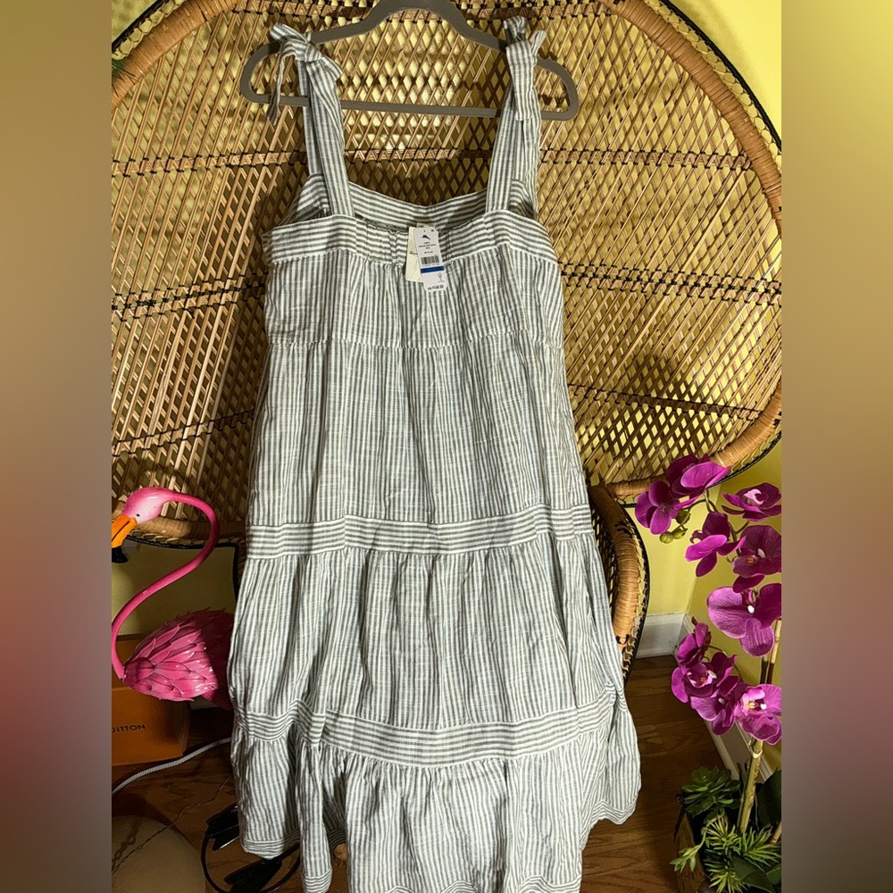 Tommy Bahama NEW WITH TAGS Shoreline Stripe Dress $148.00 Size 14 - Picture 8 of 11